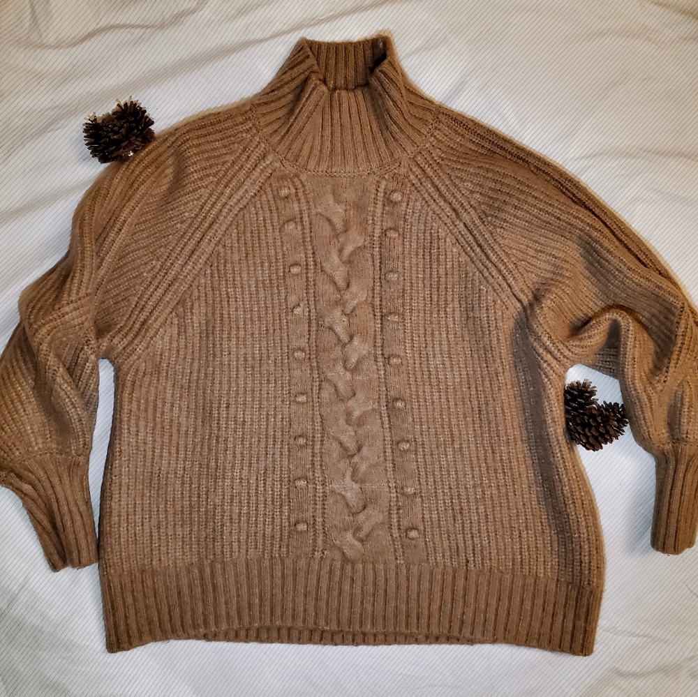 Ava & Viv 2X Tan Sweater
